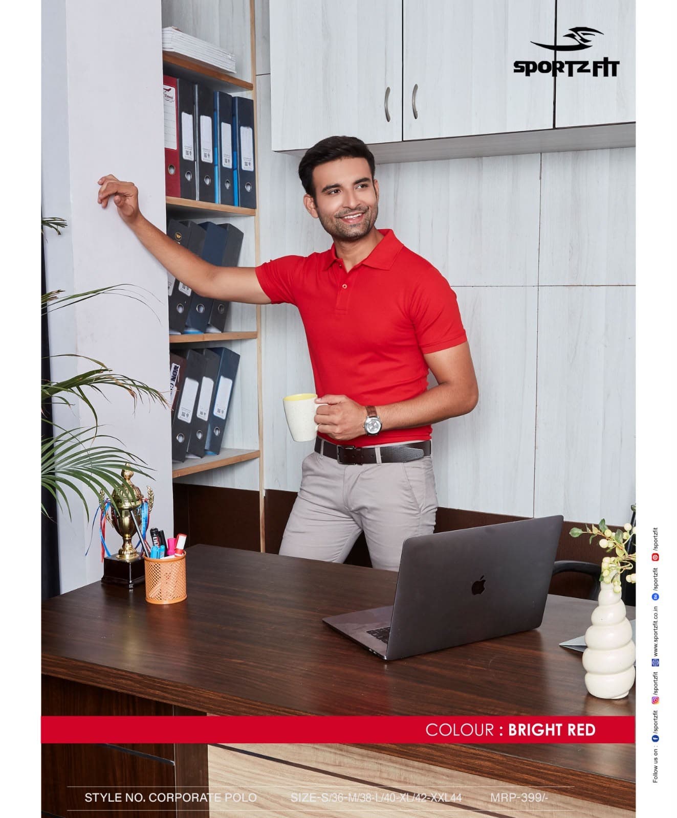 Men's polo tshirts(sportsfit) view 4