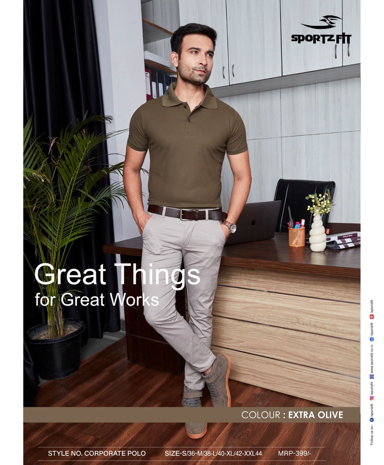 Men's polo tshirts(sportsfit) view 7