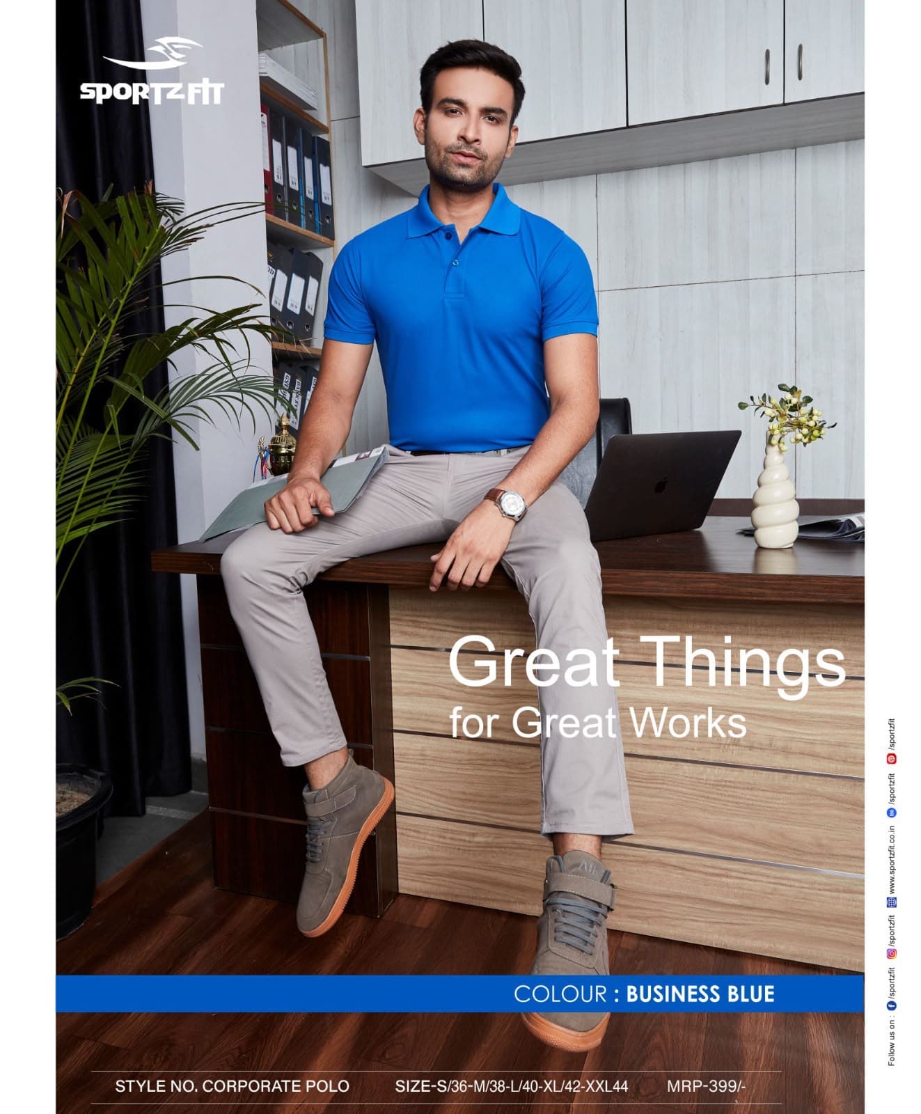 Men's polo tshirts(sportsfit) view 8